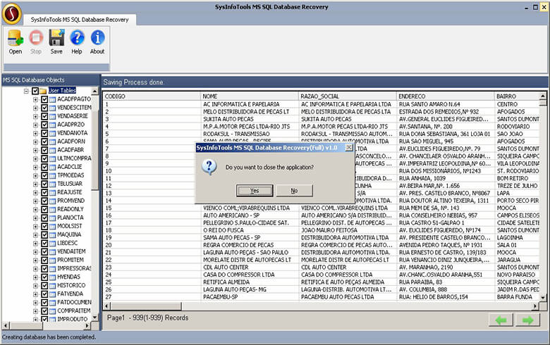 sql database recovery tool